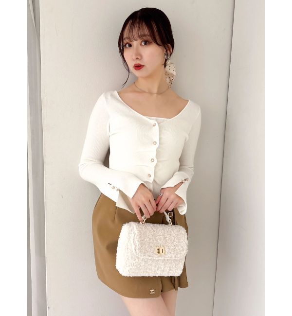 dazzlin「カーデカスケードトップス」|ニット・セーター|