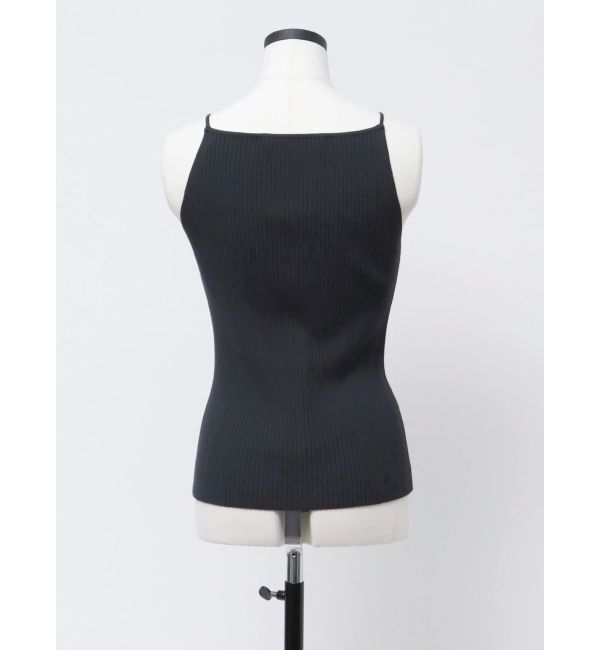 EMODA「【VEQUM】RIB HALTER NECK TOPS」|キャミソール|