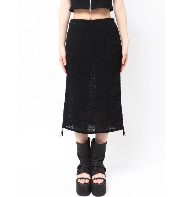 EMODA「レイヤーフィットリボンスカート」|スカート|