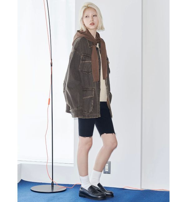 EMODA「【VEQUM】BOXY DENIM BZ」|ブルゾン・スタジャン|