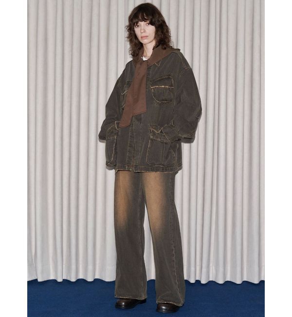 EMODA「【VEQUM】BOXY DENIM BZ」|ブルゾン・スタジャン|