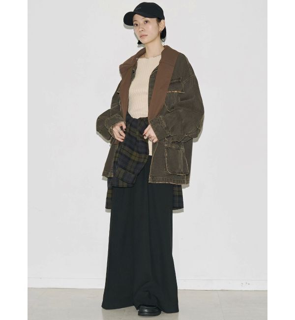 EMODA「【VEQUM】BOXY DENIM BZ」|ブルゾン・スタジャン|