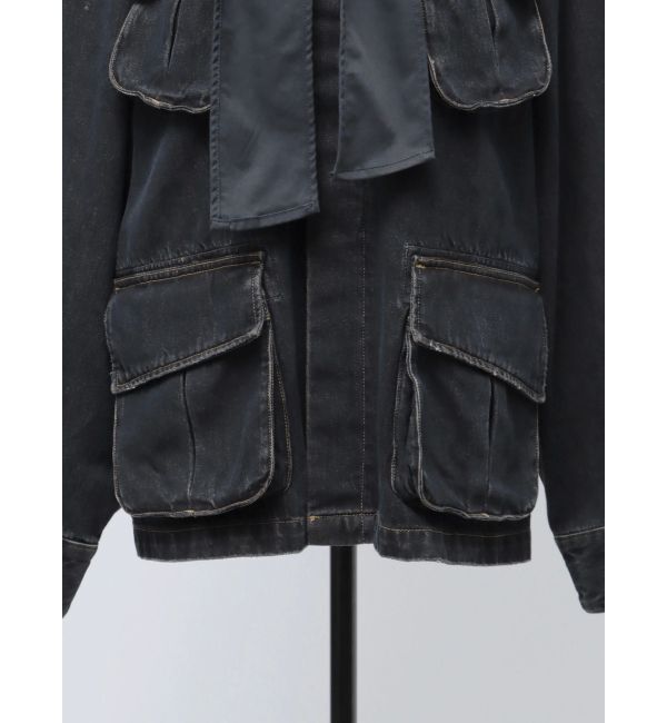 EMODA「【VEQUM】BOXY DENIM BZ」|ブルゾン・スタジャン|