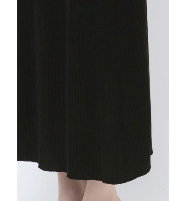 MERCURYDUO「2WAYパネルレイヤード風マーメイドニットワンピース」|ワンピース|