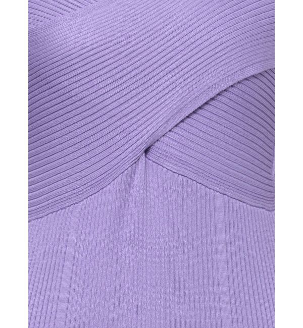 MERCURYDUO「2WAYパネルレイヤード風マーメイドニットワンピース」|ワンピース|