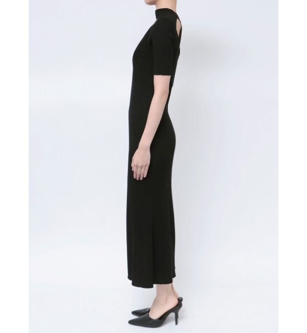 MERCURYDUO「2WAYパネルレイヤード風マーメイドニットワンピース」|ワンピース|