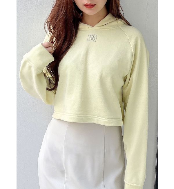 MERCURYDUO「裏毛ワンポインロゴパーカ」|パーカー|イエロー