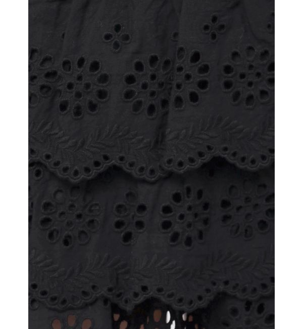 MERCURYDUO「スカラップレースティアードスカパン」|スカート|