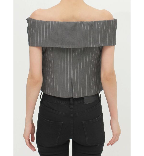 MURUA「オフショルマニッシュブラウス」|シャツ・ブラウス|