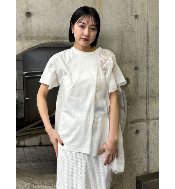 MURUA「ドッキングオーバーTシャツ」|Tシャツ・カットソー|