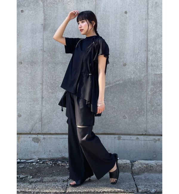 MURUA「ドッキングオーバーTシャツ」|Tシャツ・カットソー|