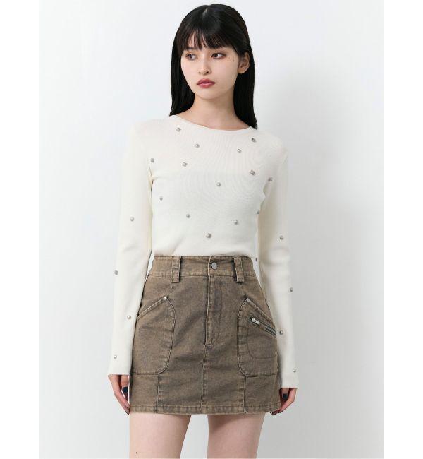 MURUA「メニーポケットカーゴスカート」|スカート|