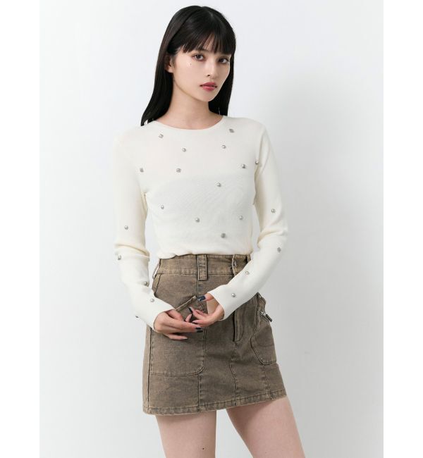 MURUA「メニーポケットカーゴスカート」|スカート|