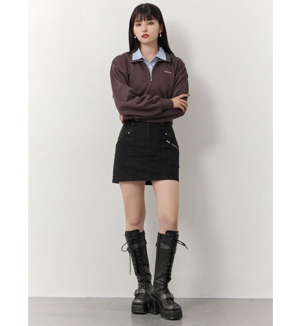 MURUA「メニーポケットカーゴスカート」|スカート|