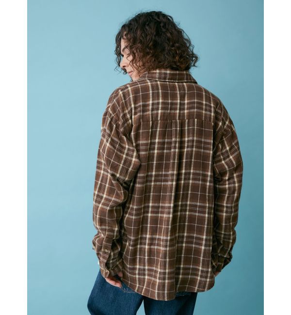 Ungrid「チェックルーズシャツ」|シャツ・ブラウス|