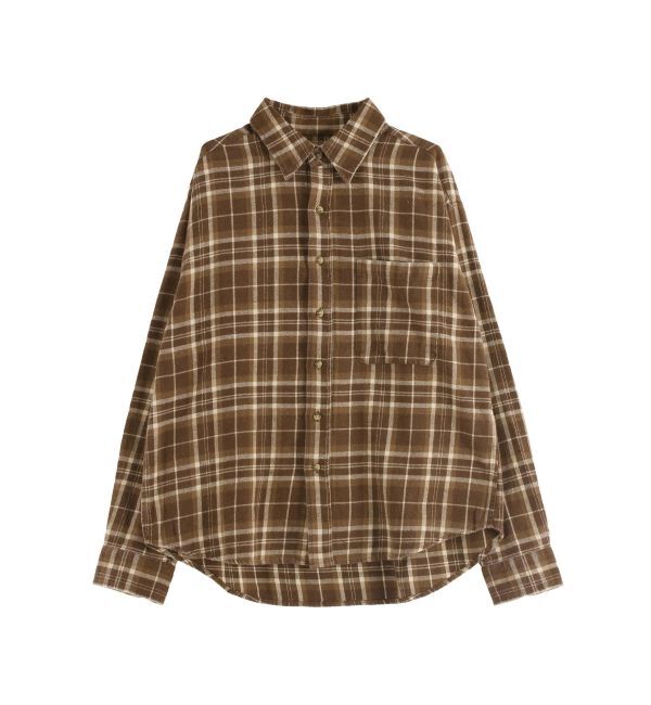 Ungrid「チェックルーズシャツ」|シャツ・ブラウス|