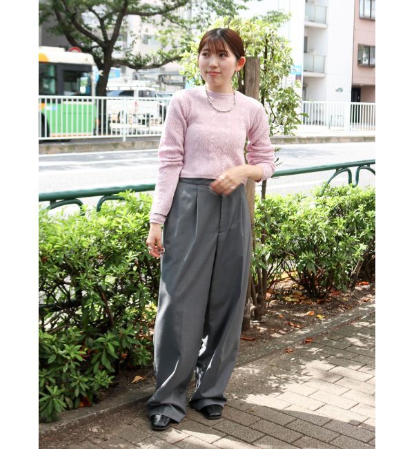 Ungrid「モチーフビーズショートネックレス」|ネックレス|