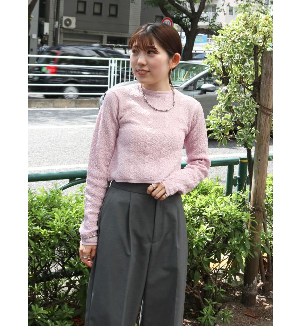 Ungrid「モチーフビーズショートネックレス」|ネックレス|