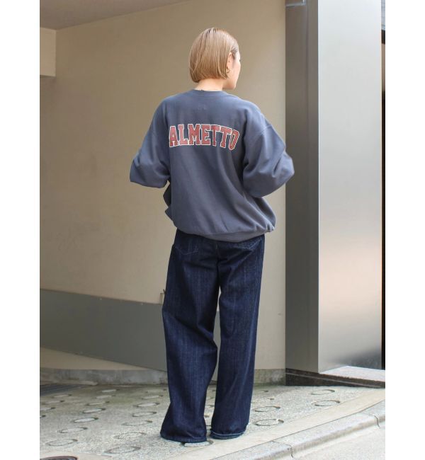 Ungrid「ハイウエストバギーデニム」|デニム|