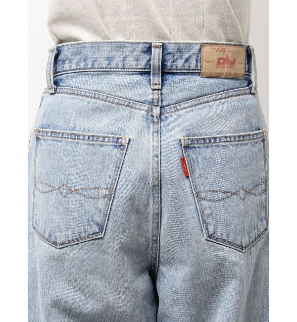 Ungrid「ハイウエストバギーデニム」|デニム|