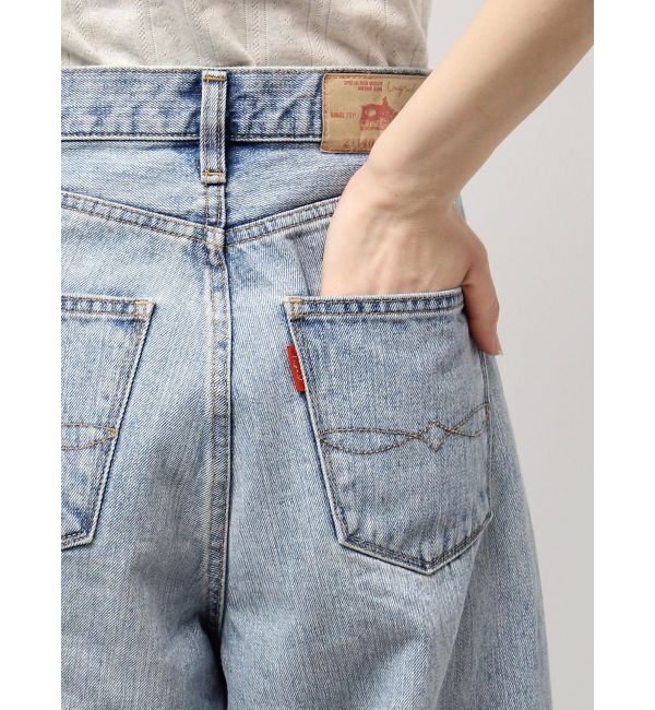 Ungrid「ハイウエストバギーデニム」|デニム|