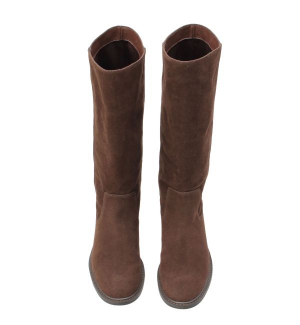 Ungrid「フェイクスウェードロングブーツ」|ロングブーツ|
