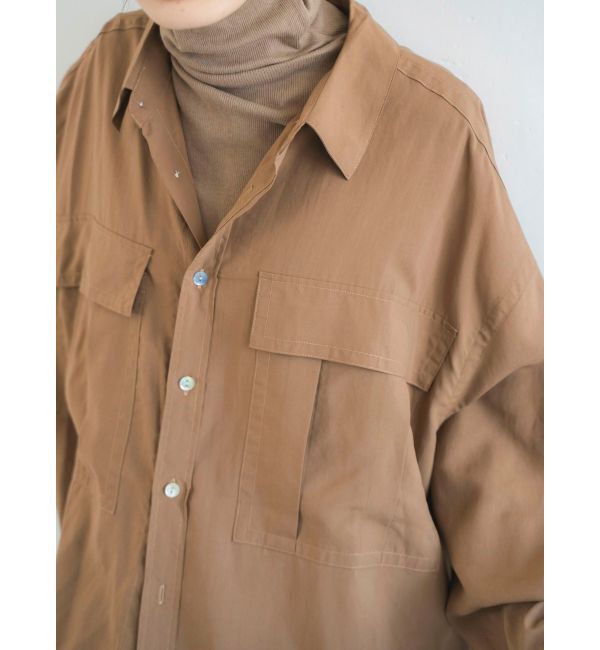 Ungrid「ポケットデザインルーズシャツ」|シャツ・ブラウス|