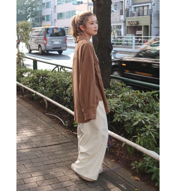 Ungrid「ポケットデザインルーズシャツ」|シャツ・ブラウス|