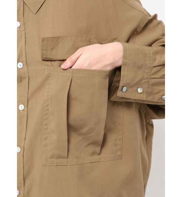 Ungrid「ポケットデザインルーズシャツ」|シャツ・ブラウス|