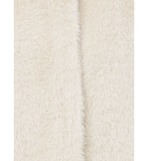 LAGUNAMOON「ミニシャギーセッケツニットカーディガン」|カーディガン|