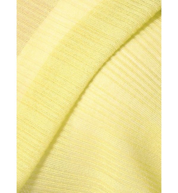 LAGUNAMOON「シャツカラーシアーニットプルオーバー」|ニット・セーター|