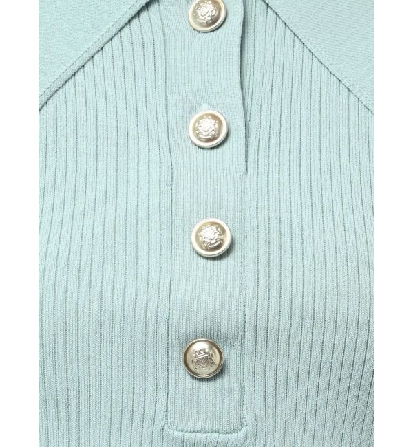 LAGUNAMOON「カラーネックラインニットプルオーバー」|ニット・セーター|