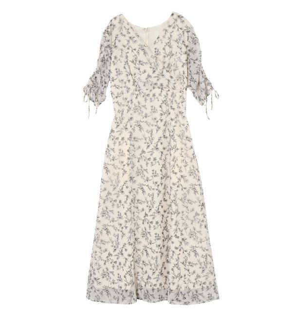 LAGUNAMOON「ドロストスリーブプリントワンピース」|ワンピース|