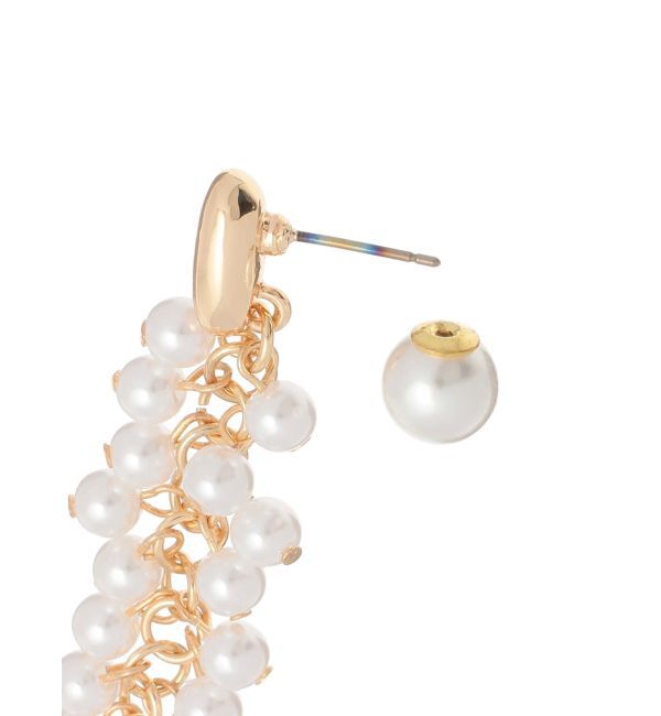 LAGUNAMOON「LADYフェイクパールバブルピアス」|ピアス|