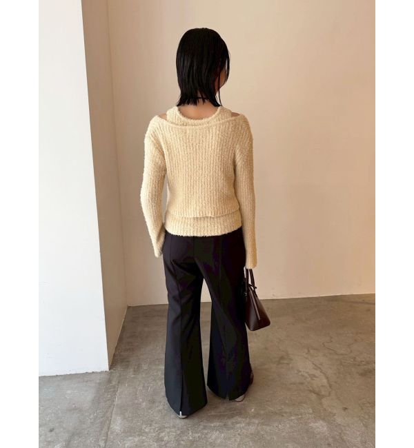 LAGUNAMOON「シャギーヤーンニットアンサンブル」|ニット・セーター|