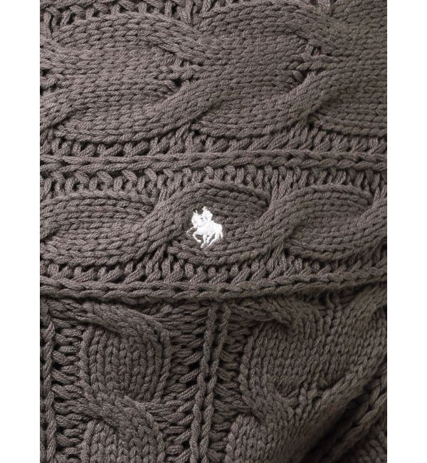 LAGUNAMOON「【POLO BCSコラボ】ケーブルオフショルニットプルオーバー」|ニット・セーター|