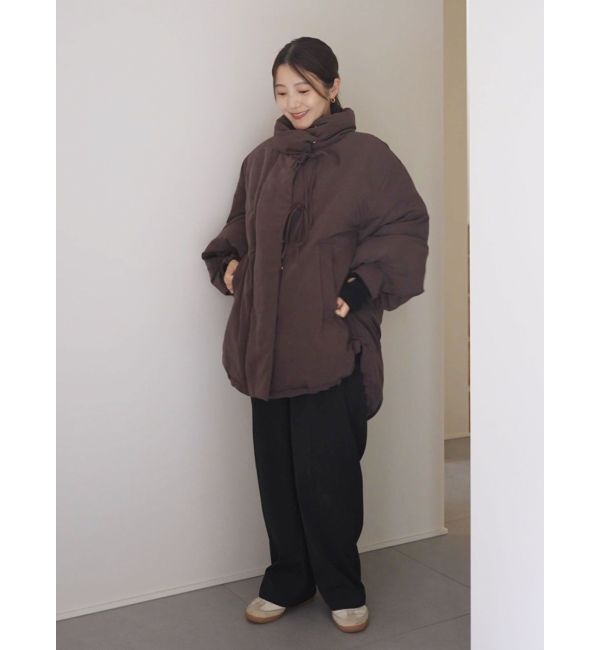 LAGUNAMOON「ストリングディティールミドルダウン」|ダウン|