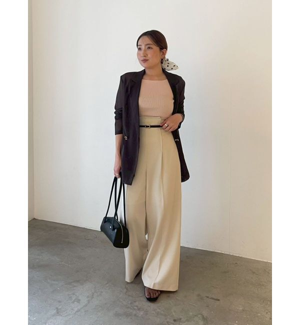 LAGUNAMOON「ボートネックニットタンク」|タンクトップ|