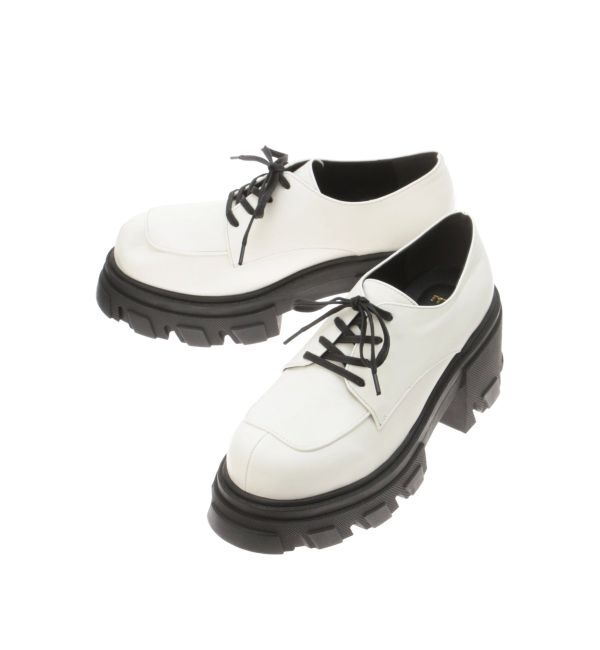 EVRIS「レースアッププラットフォームシューズ」|ローファー|