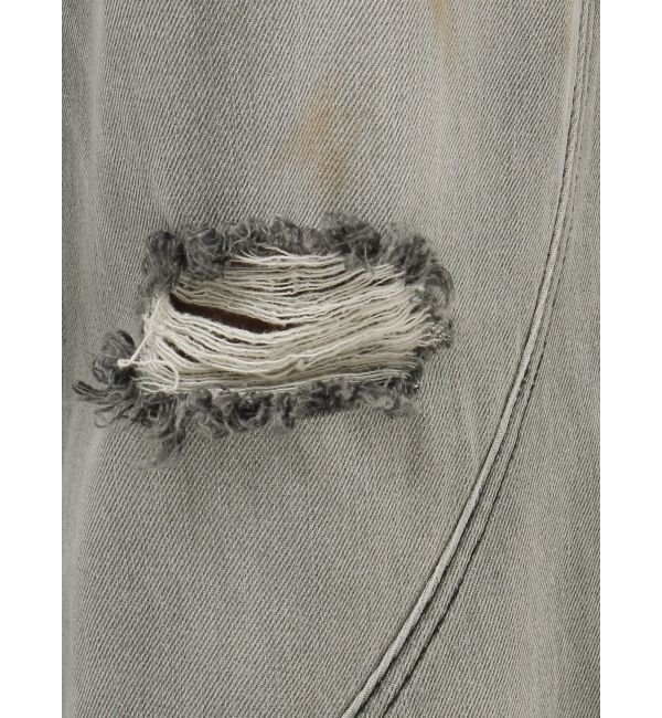 EVRIS「グランジルーズワイドデニムパンツ」|デニム|