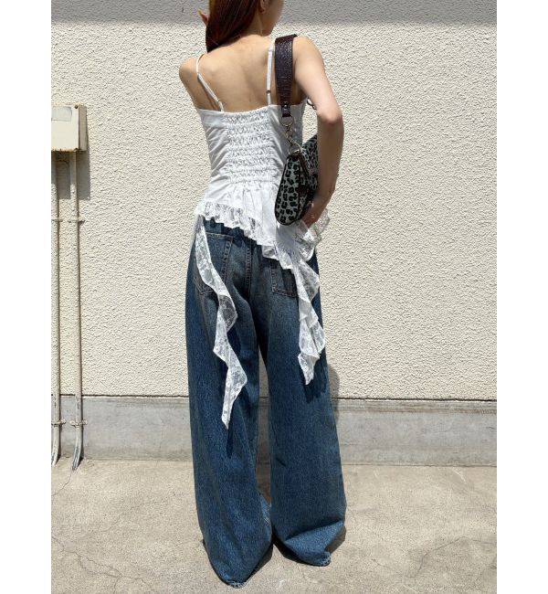 EVRIS「レースフリルキャミソール」|キャミソール|