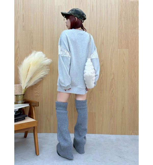 EVRIS「レッグウォーマーセットチャンキーヒールローファー」|その他|