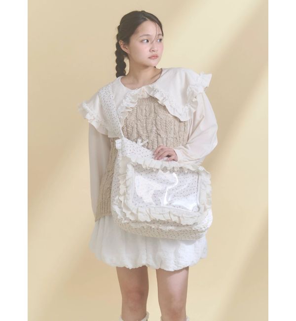 merry jenny「frill frillぬい活バッグ」|ショルダー・メッセンジャー|
