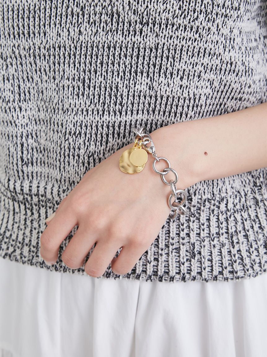 Mila Owen「コインモチーフチェーンブレス」|ブレスレット・バングル|MIX