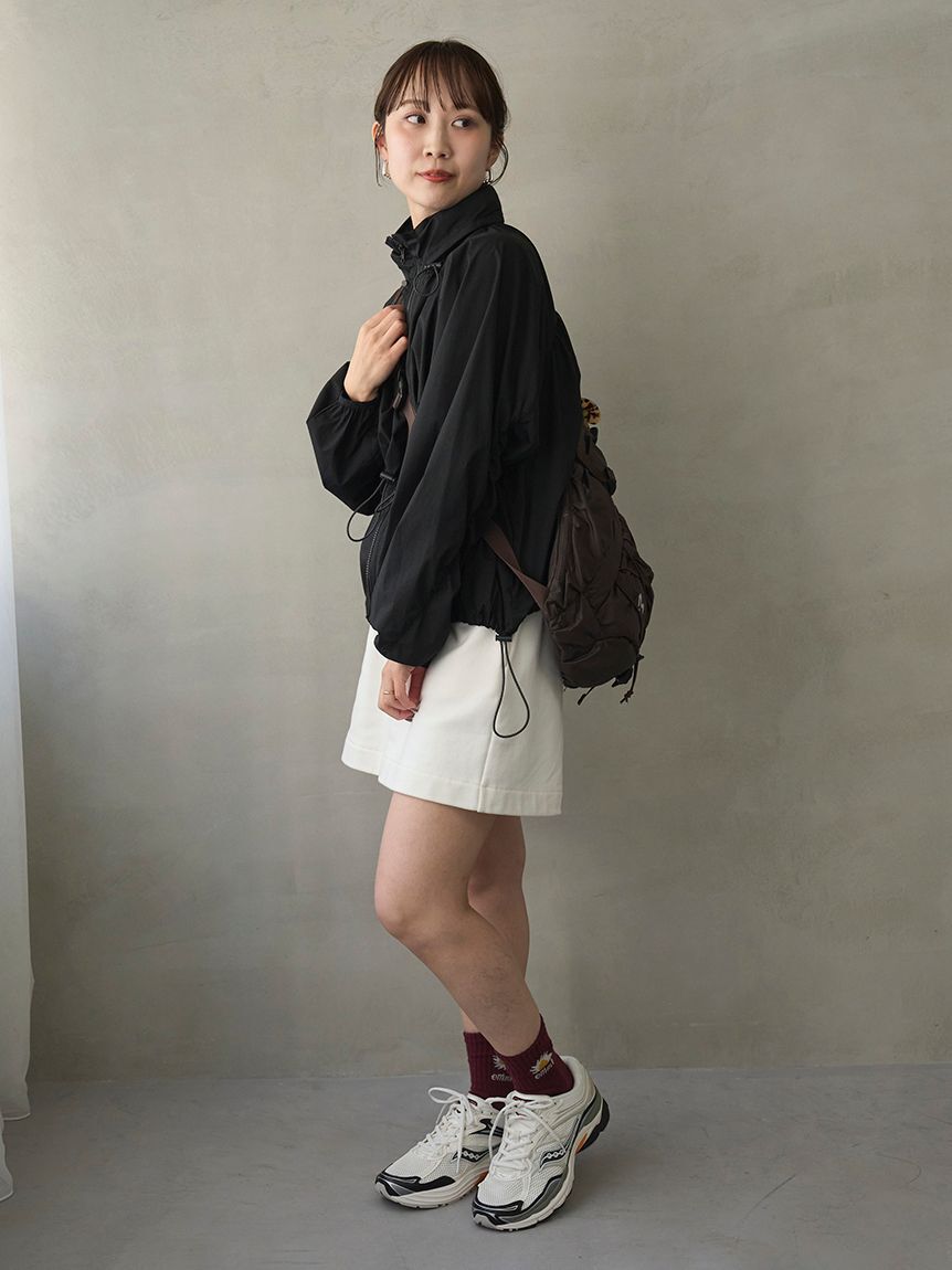 emmi atelier「ドロストナイロンブルゾン/撥水【セットアップ対応】」|ブルゾン・スタジャン|