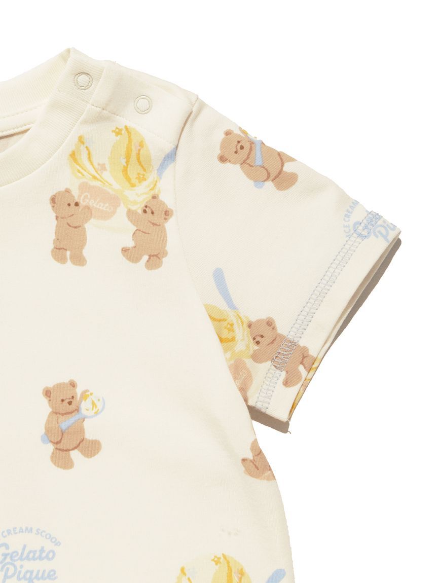 GELATO PIQUE KIDS & BABY「【BABY】アイスクリームベア柄Tシャツ」|その他ベビーウェア|