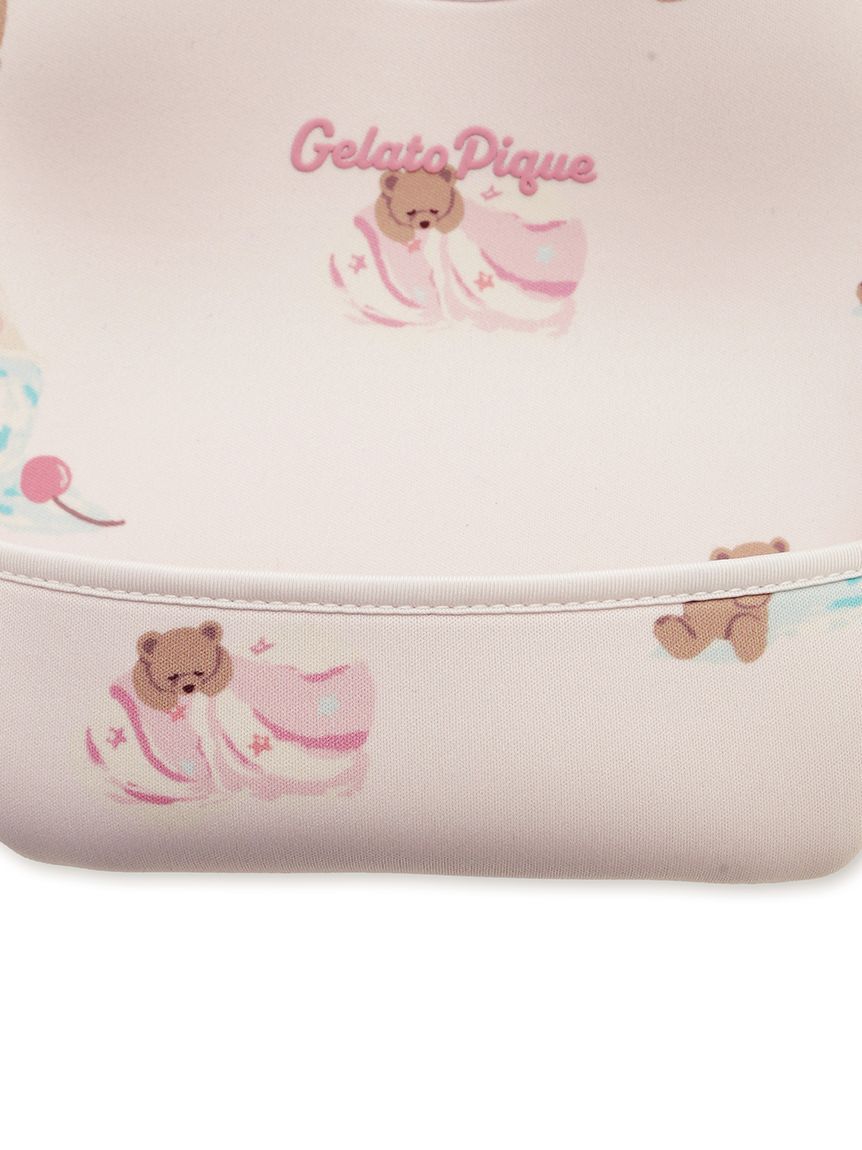 GELATO PIQUE KIDS & BABY「【BABY】アイスクリームベア柄お食事スタイ」|スタイ|