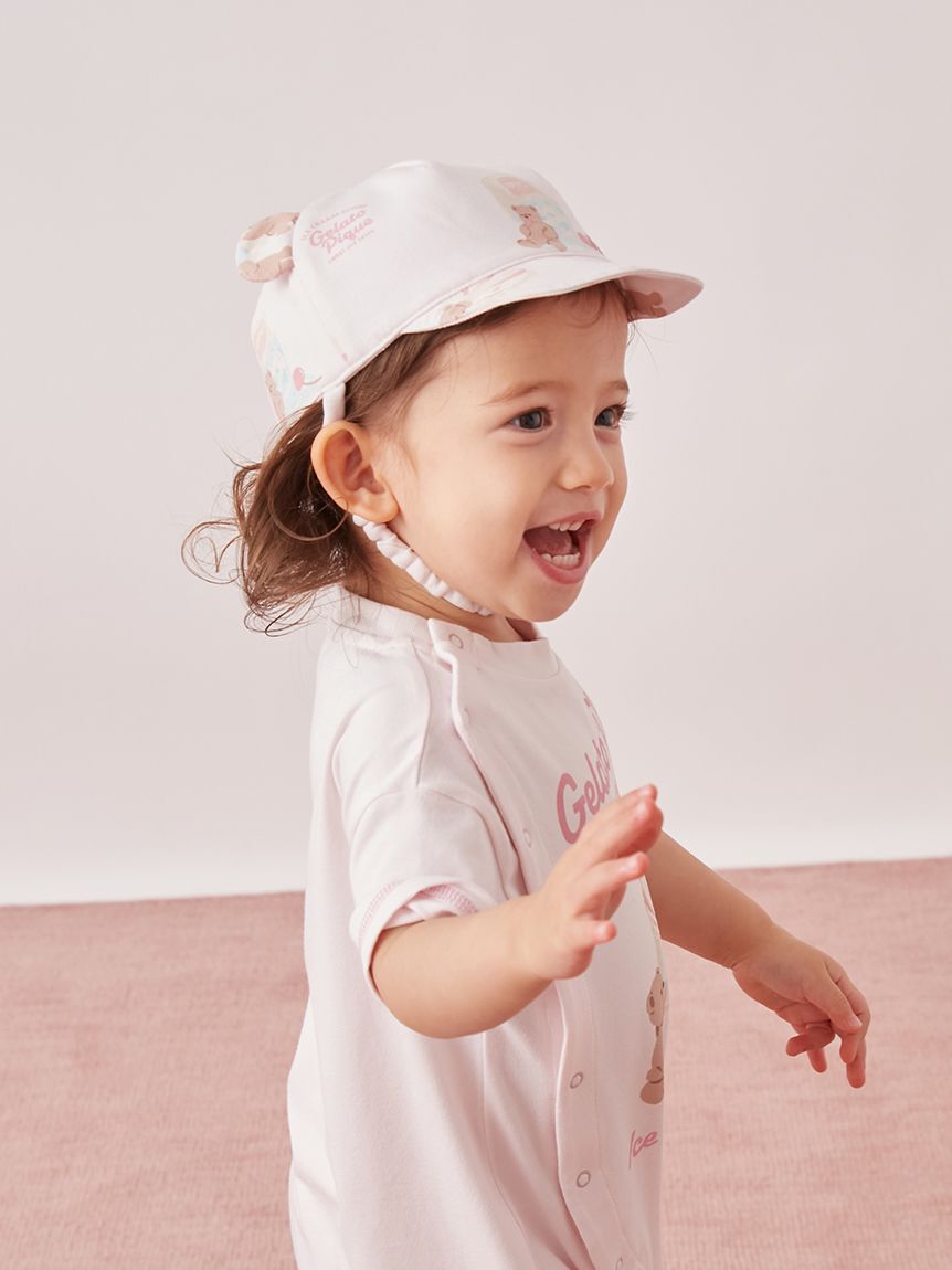 GELATO PIQUE KIDS & BABY「【BABY】アイスクリームベア柄キャップ」|その他ベビー用品|