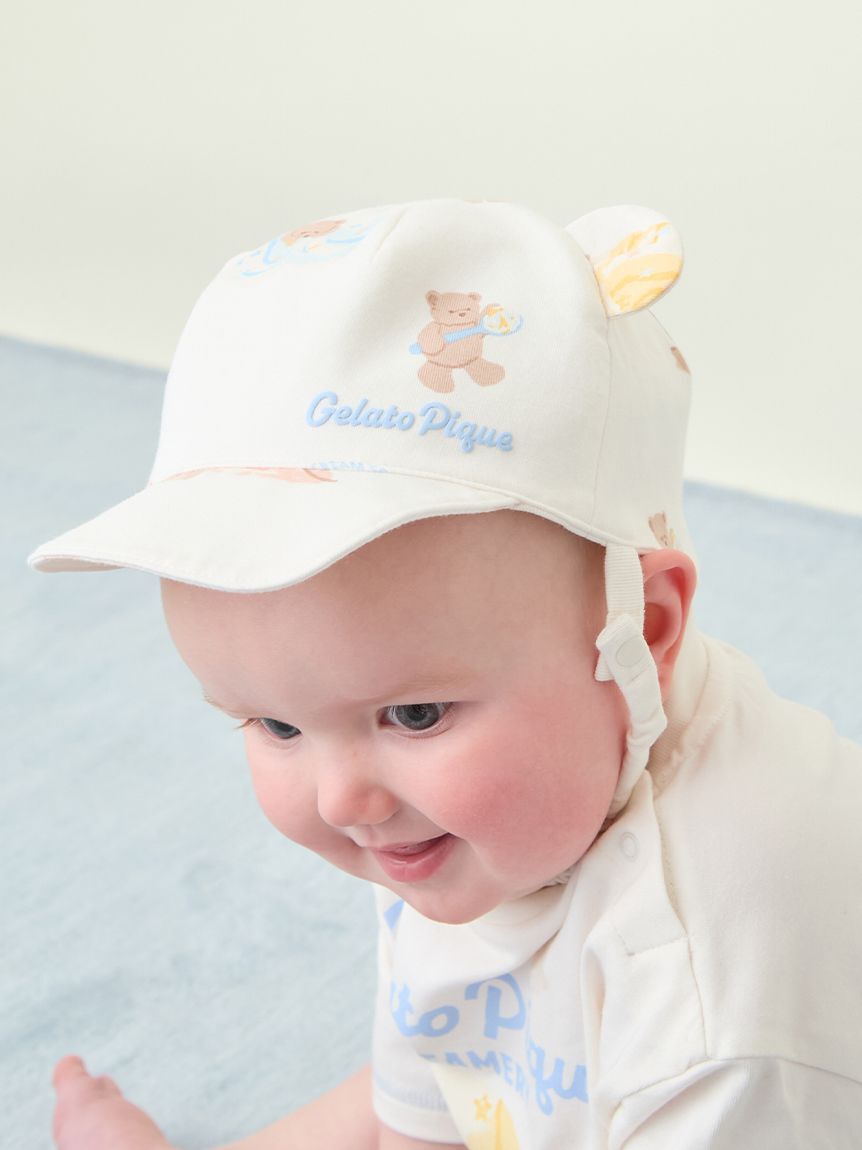 GELATO PIQUE KIDS & BABY「【BABY】アイスクリームベア柄キャップ」|その他ベビー用品|