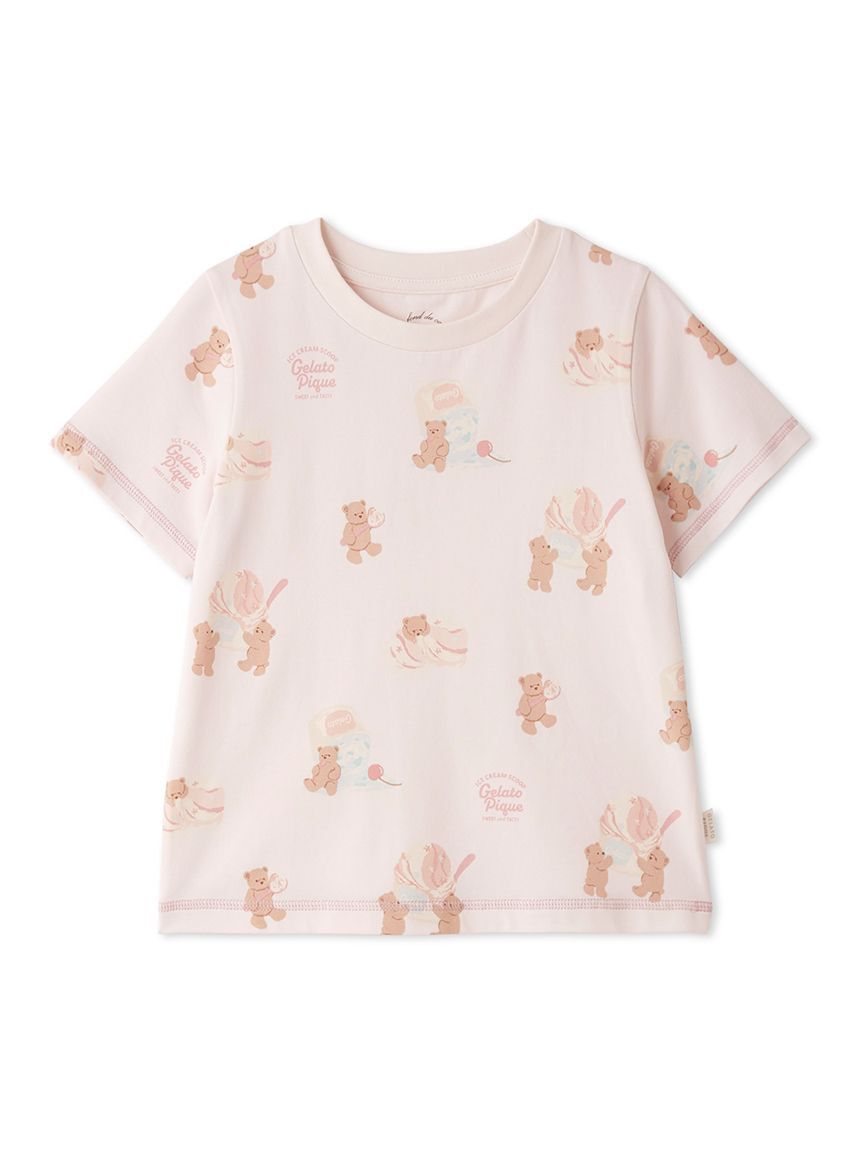 GELATO PIQUE KIDS & BABY「【KIDS】アイスクリームベア柄Tシャツ」|ルームウェア|